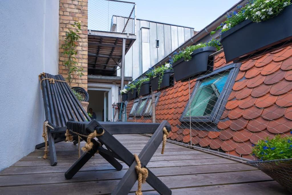 Le Carre D Or Appartement Terrasse Vue Cathedrale Strasbourg Exterior foto