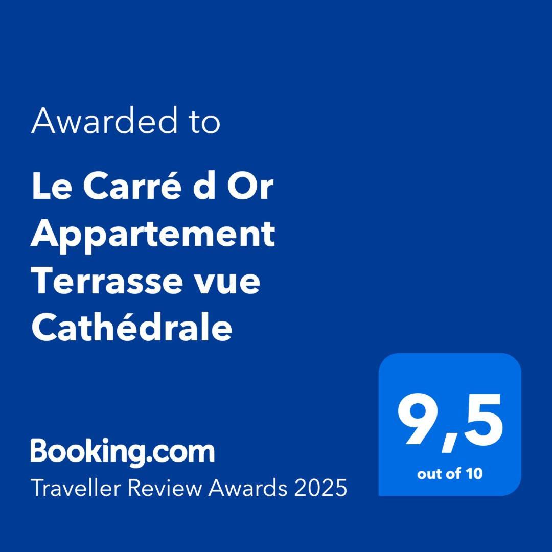 Le Carre D Or Appartement Terrasse Vue Cathedrale Strasbourg Exterior foto